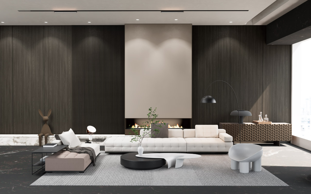 松香黑柏生态板-板材全屋定制案例