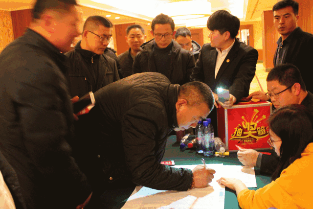 大连银河8366cc木匠答谢宴现场