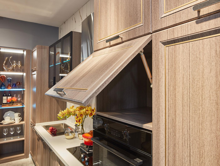 银河8366cc板材橱柜定制