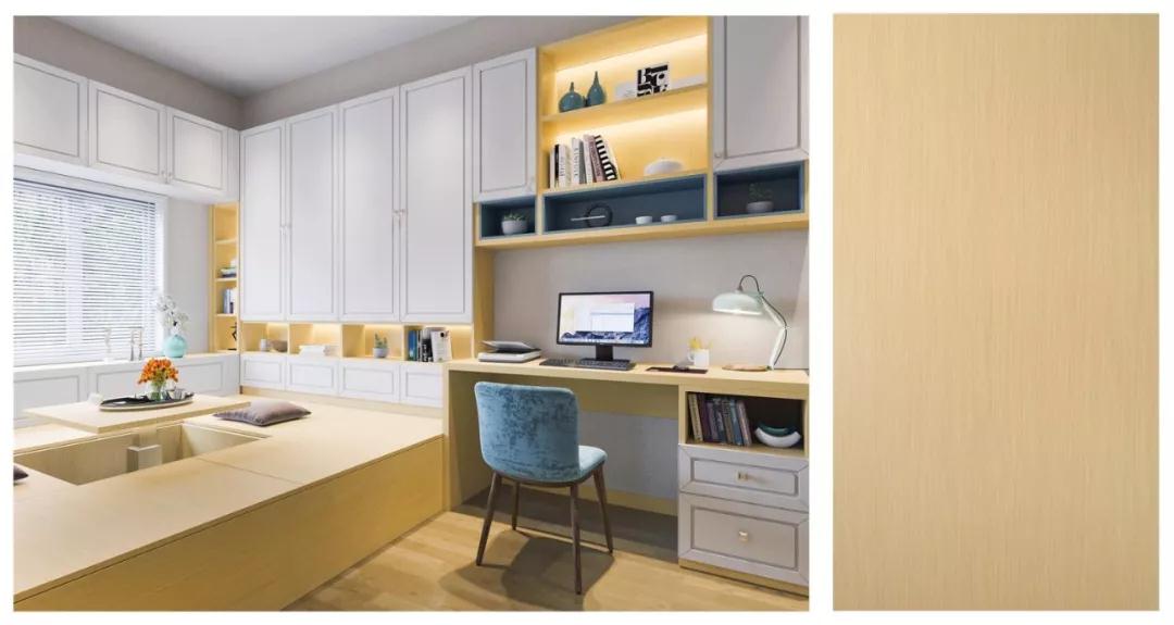 银河8366cc板材生态板花色末影秋香